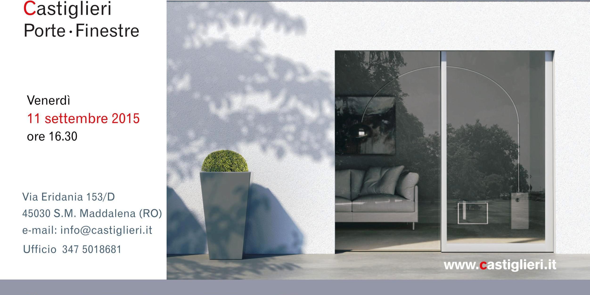 VOLANTINO FRONTE porte finestre