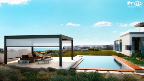 Pergola in alluminio